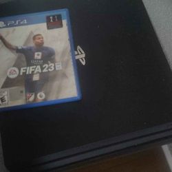 PlayStation Pro 4 With Two Controllers 