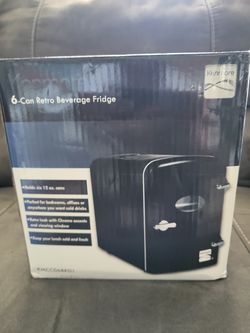 Kenmore 6 Can Retro Fridge