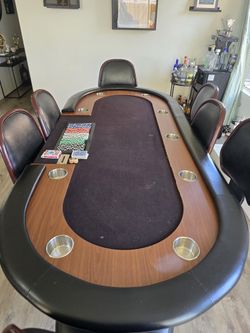 Poker Table Set