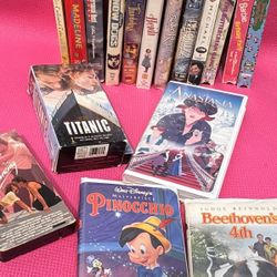 VHS  Movie Collection 