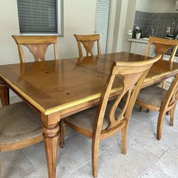 Dining Room Table With 5 Chairs