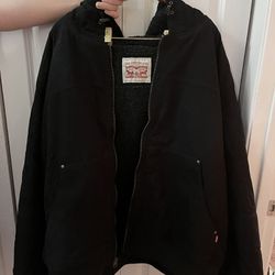 Levi’s Denim Men Jacket Black . Size 5XL. (NEW)