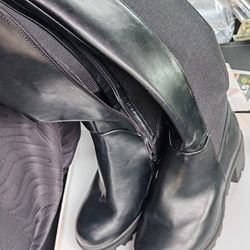 Long Black Boots -