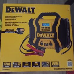 New DeWalt Jump Starter 