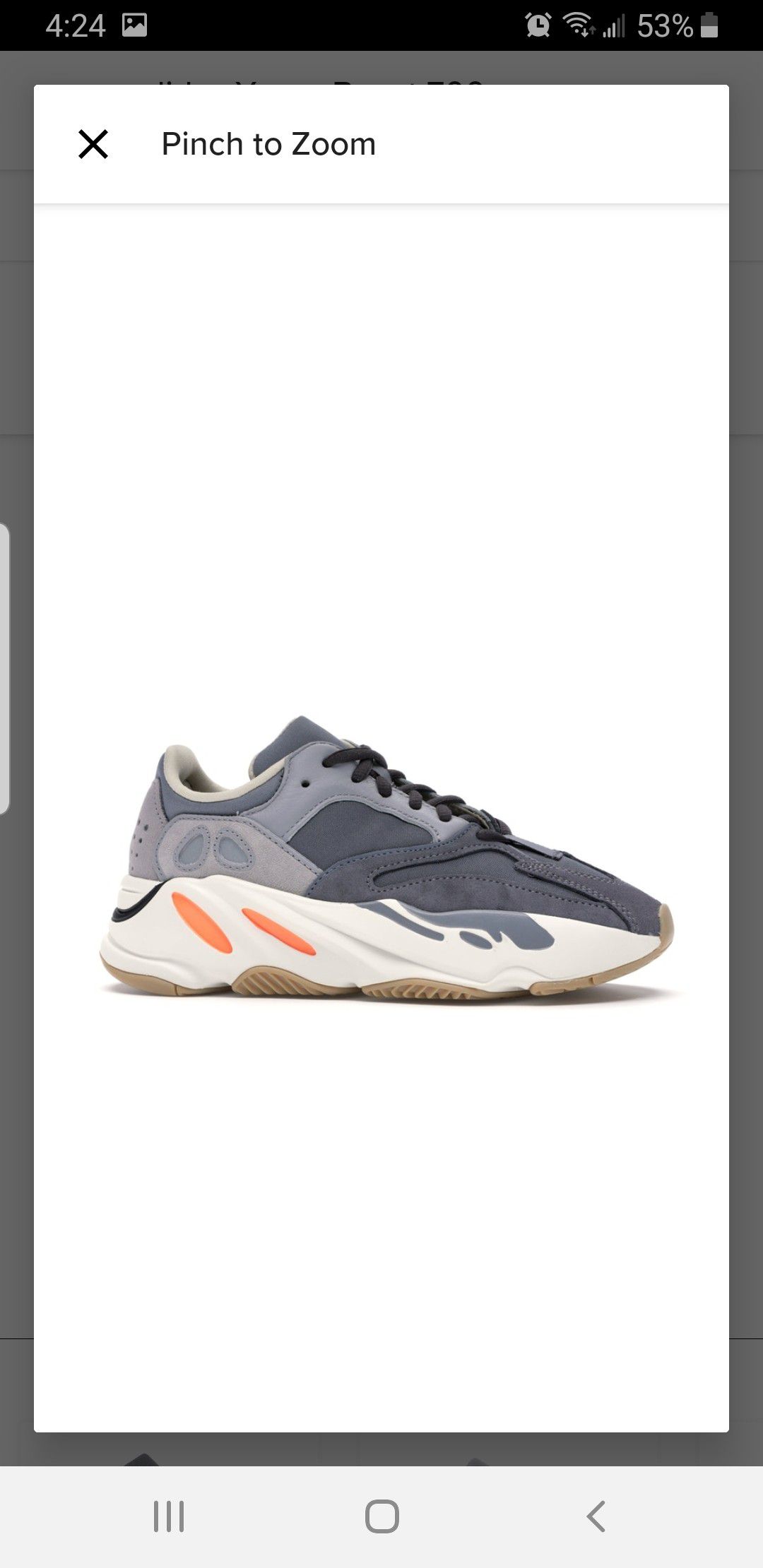 Yeezy 700 "Magnent" Size 12 DS brand new