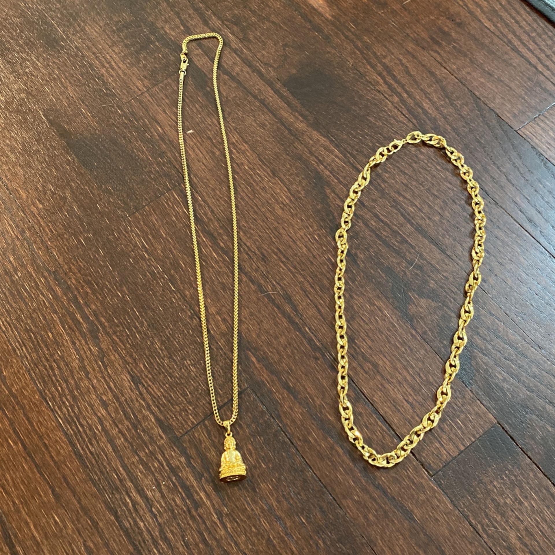 14k Plated GG Gold Chains