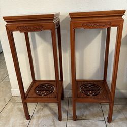 Asian Style End Tables