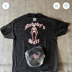 Vintage Undertaker T-shirt With Hat & Bag 