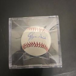 Ozzie Smith Signed Baseball 