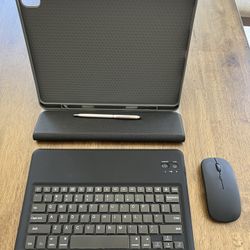 Bluetooth Keyboard, Mouse, Stylus, and Screen Cover 