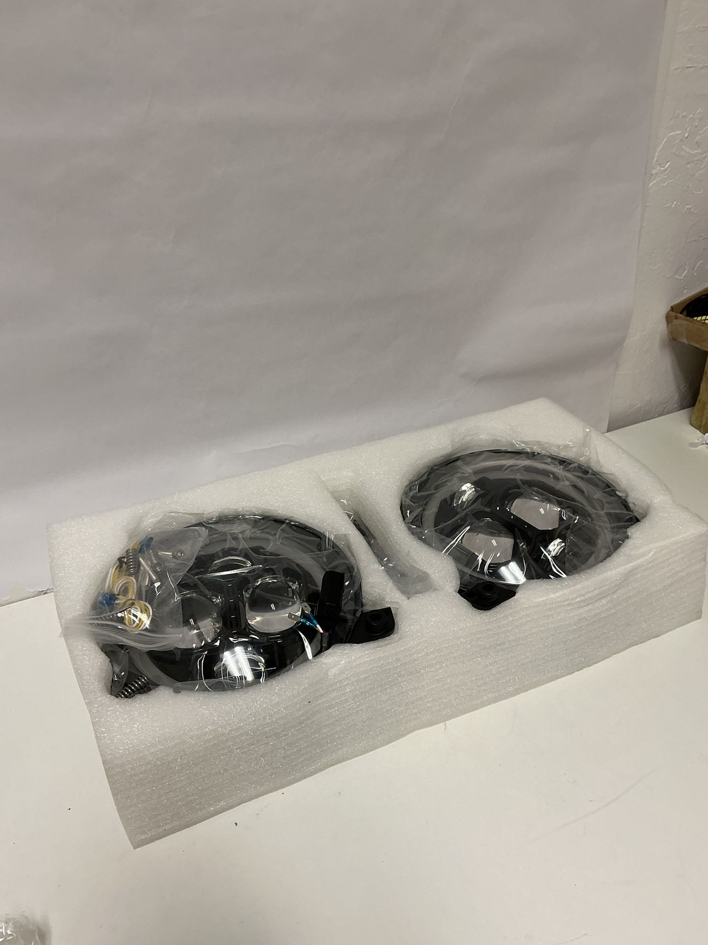 Wrangler Jeep 2018 2019 2020 2021 Headlight Set Left Right Led Headlamp