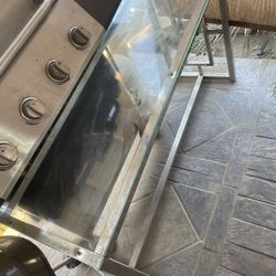 Glass Table Entry Way / Console Table/ Hallway Table 