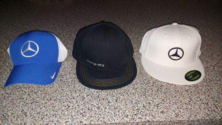 Authentic Mercedes Benz AMG Hats! Lot of 3
