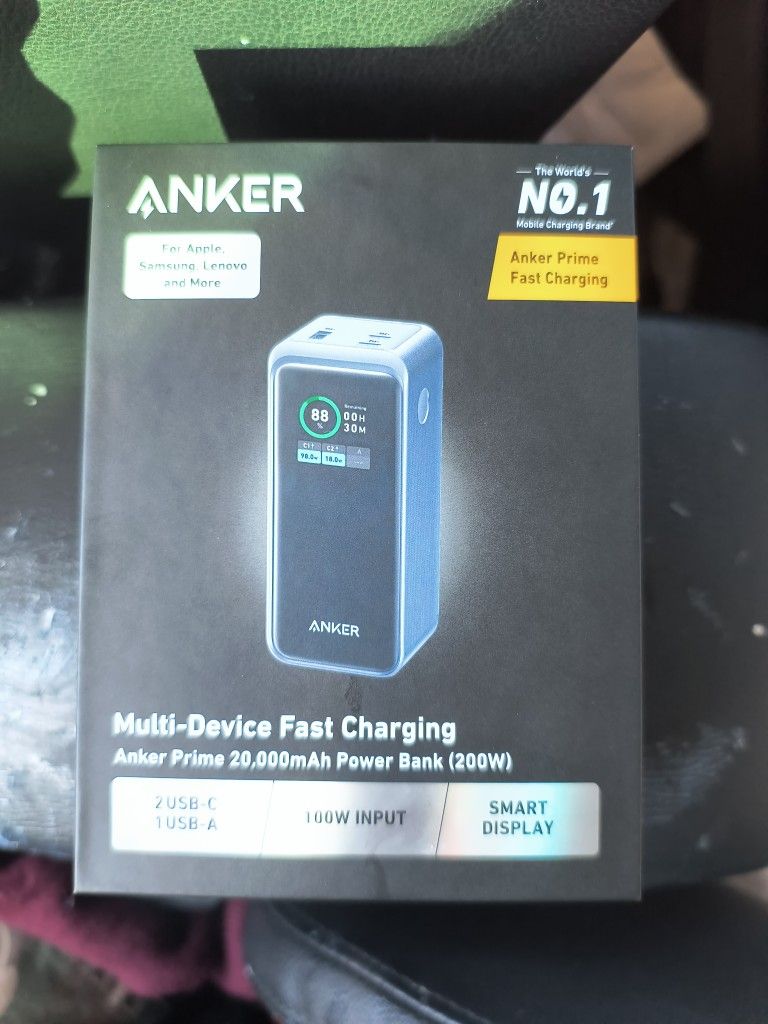Brand New  Portable Anchor Multi-device Fast Charger