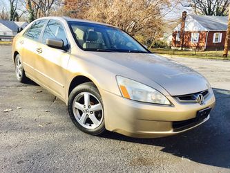 2005 Honda Accord Gold Leather Drives Awesome