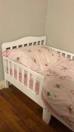 Toddler Bed and Mattress