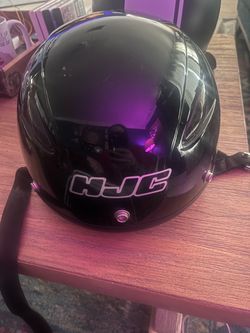Motorcycle helmet used small