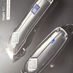 Cordless Clippers With Trimmer Set 