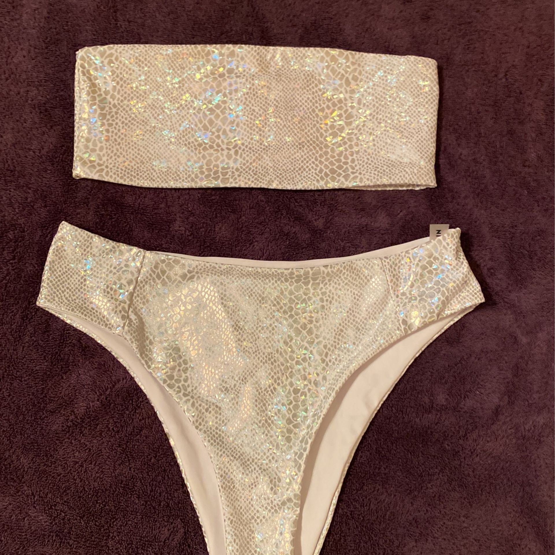 Shein 2pc Snake Print 
