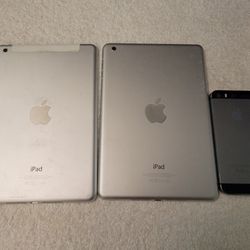 Se Venden Para Piezas 2 Ipad Y 1 IPhone 