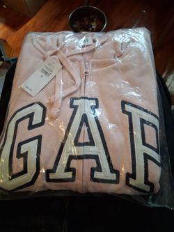 Gap Logo Zip-Up Hoodie Size Small