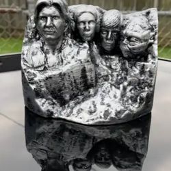 Star Wars Mount Rushmore Statue