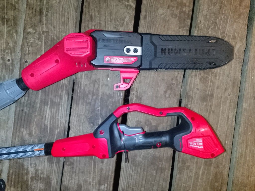 Craftsman Cordless Angled Blade Pole Saw