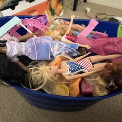 Assorted Barbie Dolls & More - $20