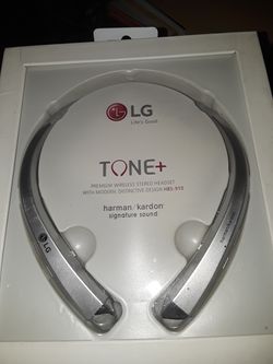 Brand new Bluetooth Retractable Wireless Earphones Headset headphones LG hbs910
