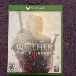 Xbox One The Witcher Wild Hunt 
