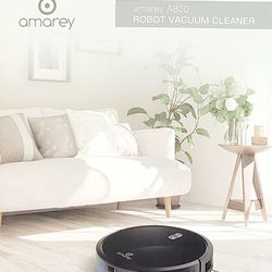 AMAREY - A800 Robot Vacuum Cleaner, 6 Cleaning Modes (Black)... NEW! OBO - Offers Welcome