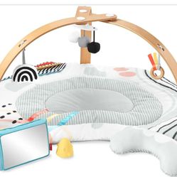 Skip Hop Tummy Time Mat With Wooden Arches