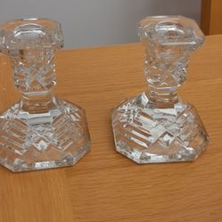 Vintage Waterford Lismore 2 piece Candlesticks