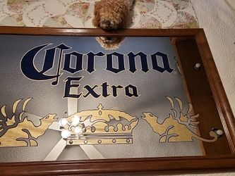 Huge Corona Extra Mirrored Sign