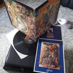 1975 Captain Fantastic And The Brown Dirt Cowboy Lp with Poster