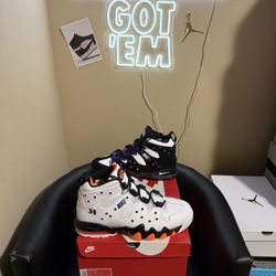 Brand new Nike Air Max Charles Barkley Suns/ Black&Purple both size 13 with original boxes