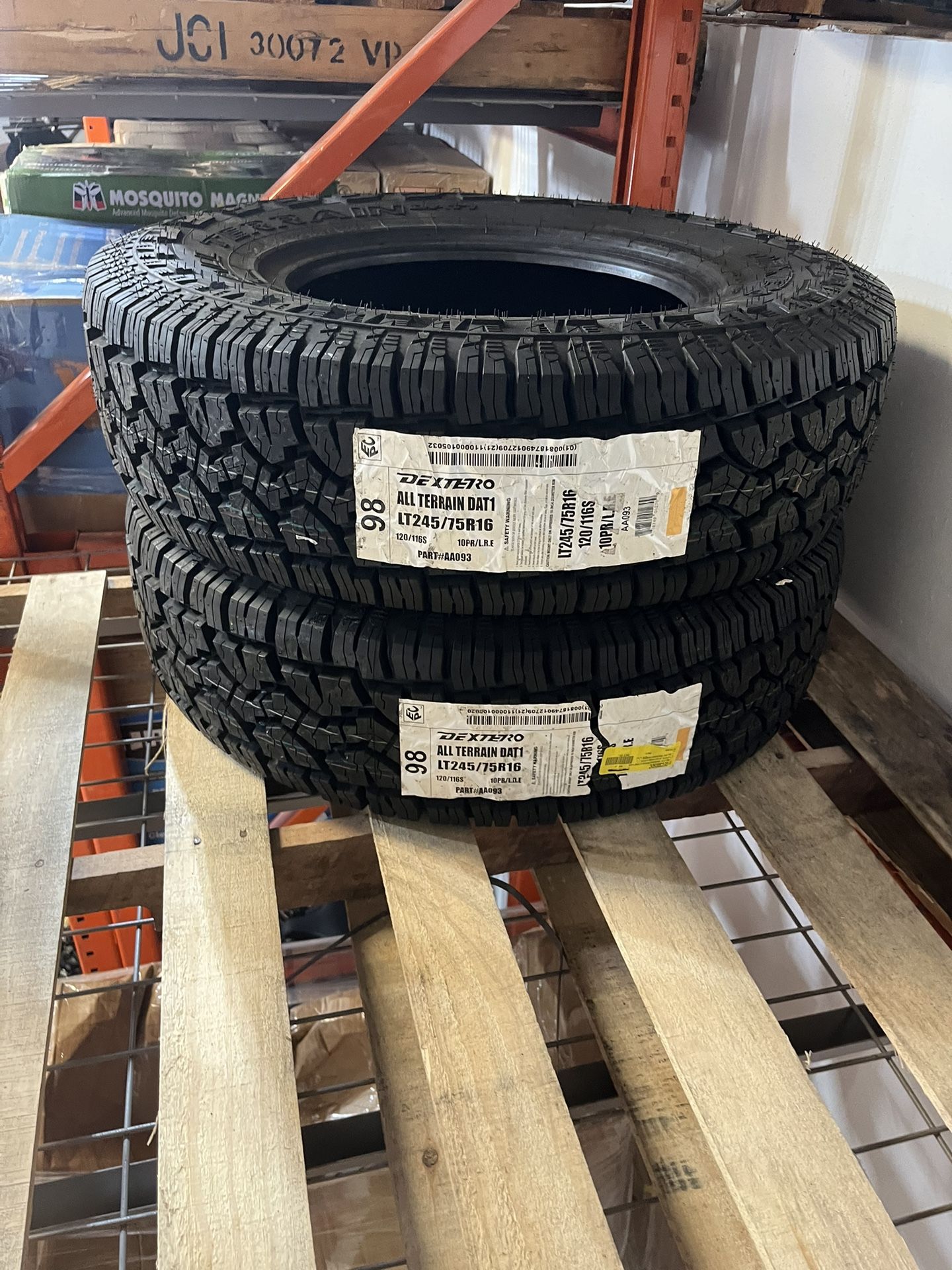 Dextero All Terrain Tires Set Of 2 Lt245/75r16 120/116s