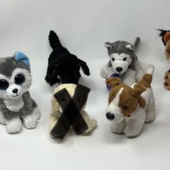 A Variety Of Small Plush Animals