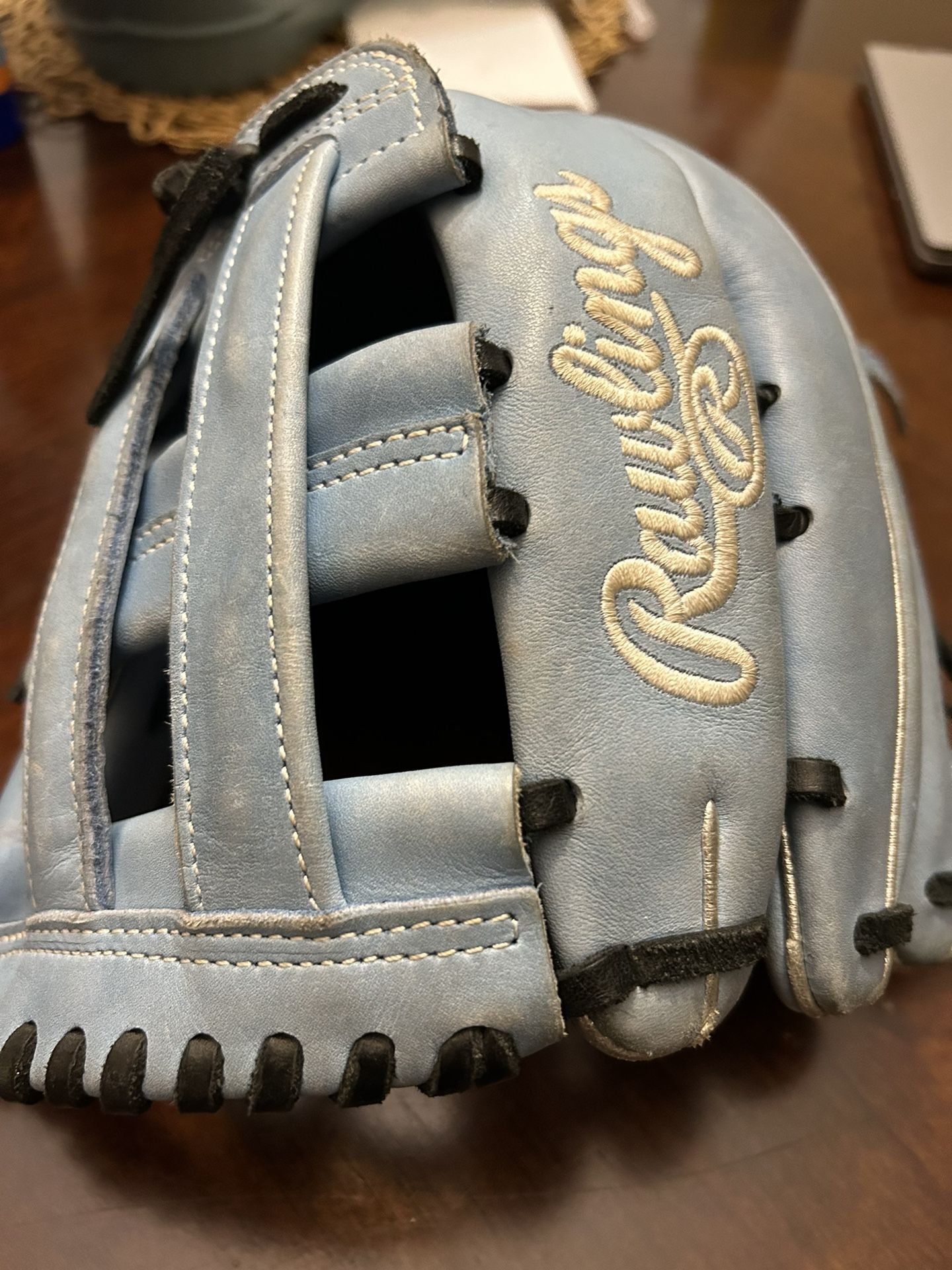 Rawlings Baby Blue Heart Of The Hide 12.75 Glove for Sale in