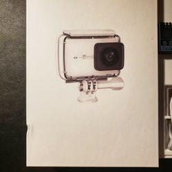 4k Action Camera W Waterproof Case