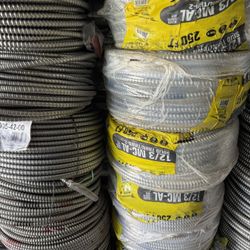 MC Wire 12/2 Electrical Wire 250ft New $200 (12/3 250ft MC $280  (price If Each )14/2 MC 10/2 MC 10/3 MC Also Available  👇👇👇👇read The Ad