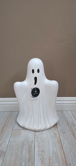 Halloween ceramic ghost
