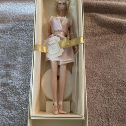The Lingerie Barbie Silkstone Doll #4 BFMC Gold Label 2001 Mattel 55498