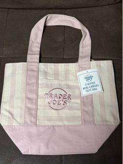 Pink Trader Joe’s bag !