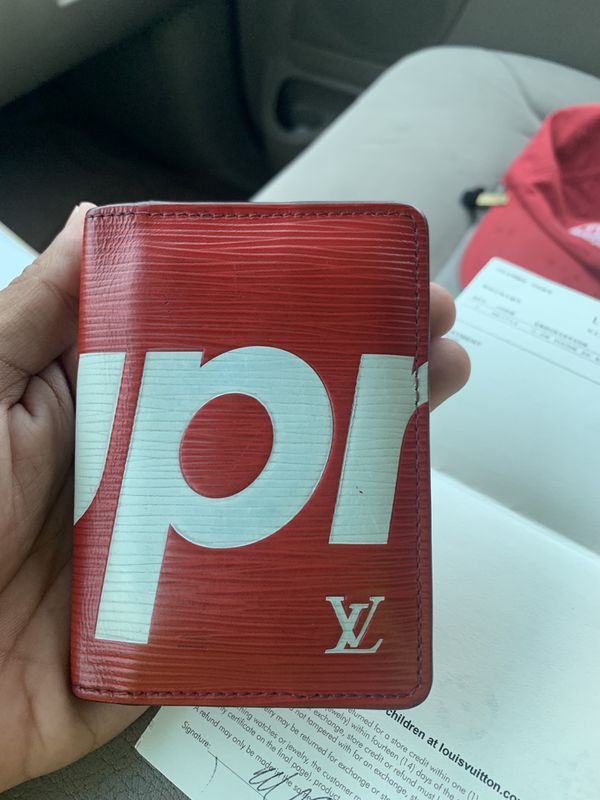Louis Vuitton X Supreme Wallet for Sale in Katy, TX - OfferUp