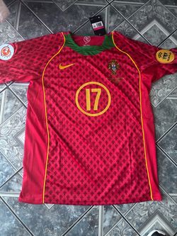 Nike Portugal #17 Soccer Jersey with Tags