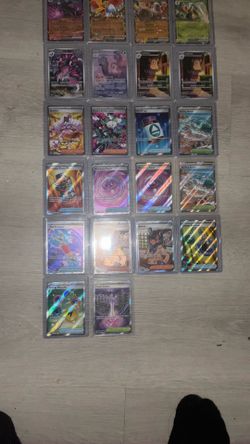 Raw singles all mint condition pokemon
