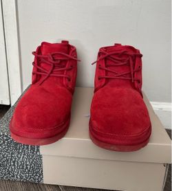 UGG Neumel Red Suede Boots