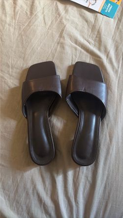 Brown sandals