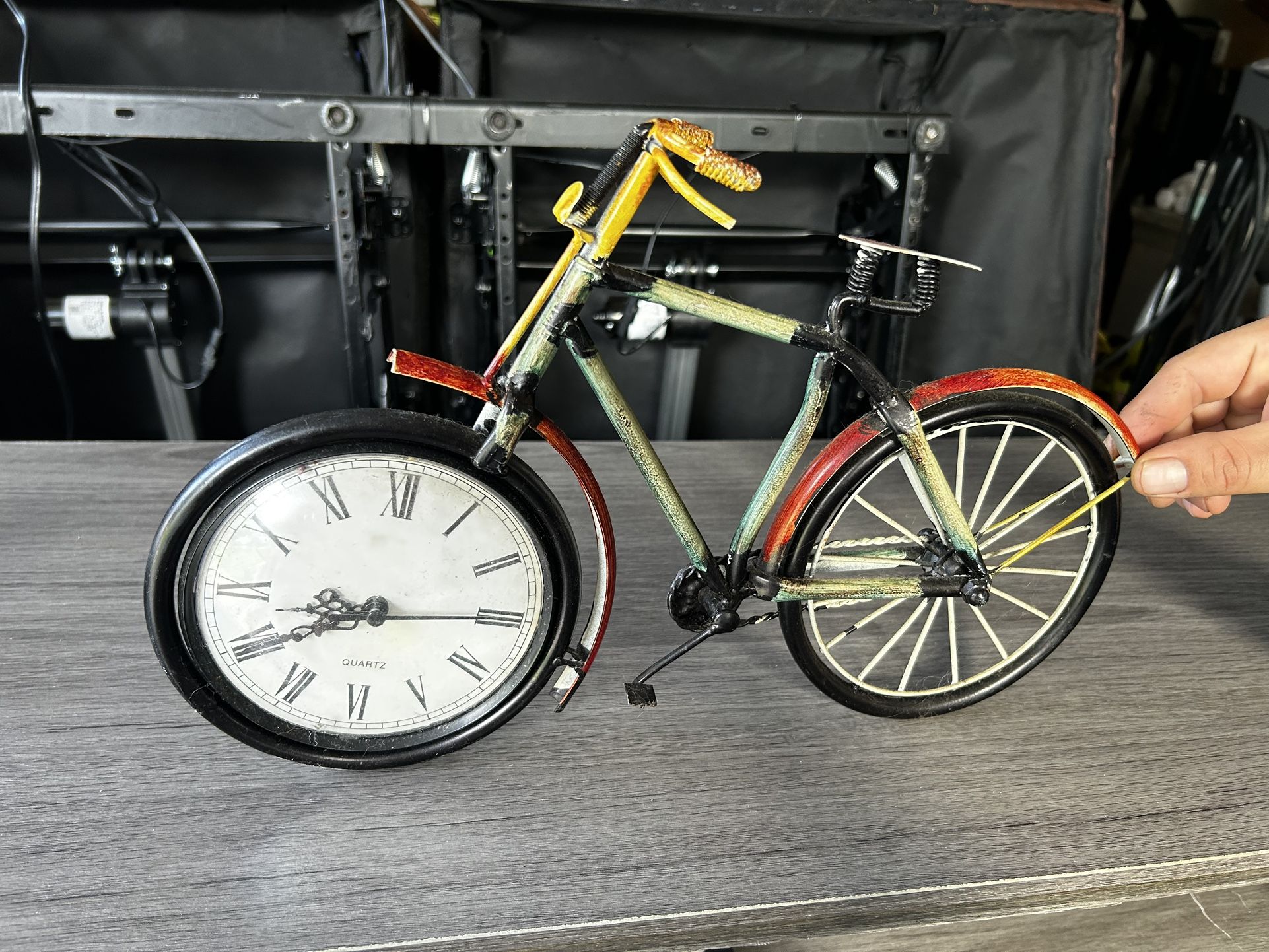 Bicycle Clock